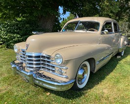 2023shappyshow 9873 "Best Original Cadillac". 1947 Cadillac Sedan owned by Kenneth DiLeone.