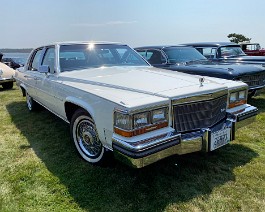 2023shappyshow 9941 "Best '80s Cadillac". 1986 Cadillac by Fleetwood owned by Wayne Sutton.