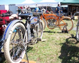 Oley Penn 2010 100_0273 Early Harley and Flying Merkel.