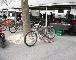 Oley Penn 2011 100_2774 A few of the Cannonball reunion bikes on display.