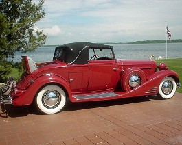 1933 Cadillac V-16 Convertible Coupe body by Fisher DSC00807 1933 Cadillac V-16 Convertible Coupe body by Fisher at the Shappy residence.