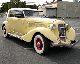 1935 Auburn Model 8-851 Supercharged Phaeton DSC02844