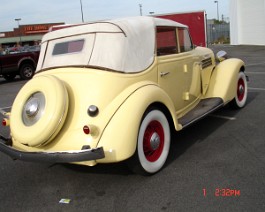 1935 Auburn Model 8-851 Supercharged Phaeton DSC02845