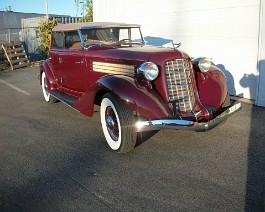 1935 Auburn Model 851 Supercharged Phaeton 100_3974